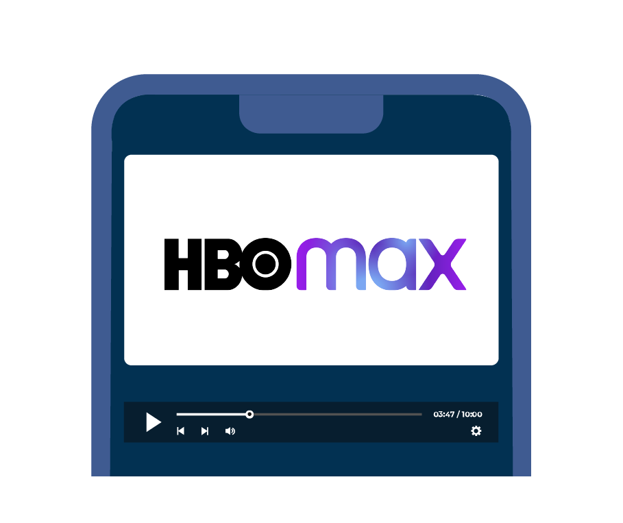 Once connected, open the selected website/app and start streaming